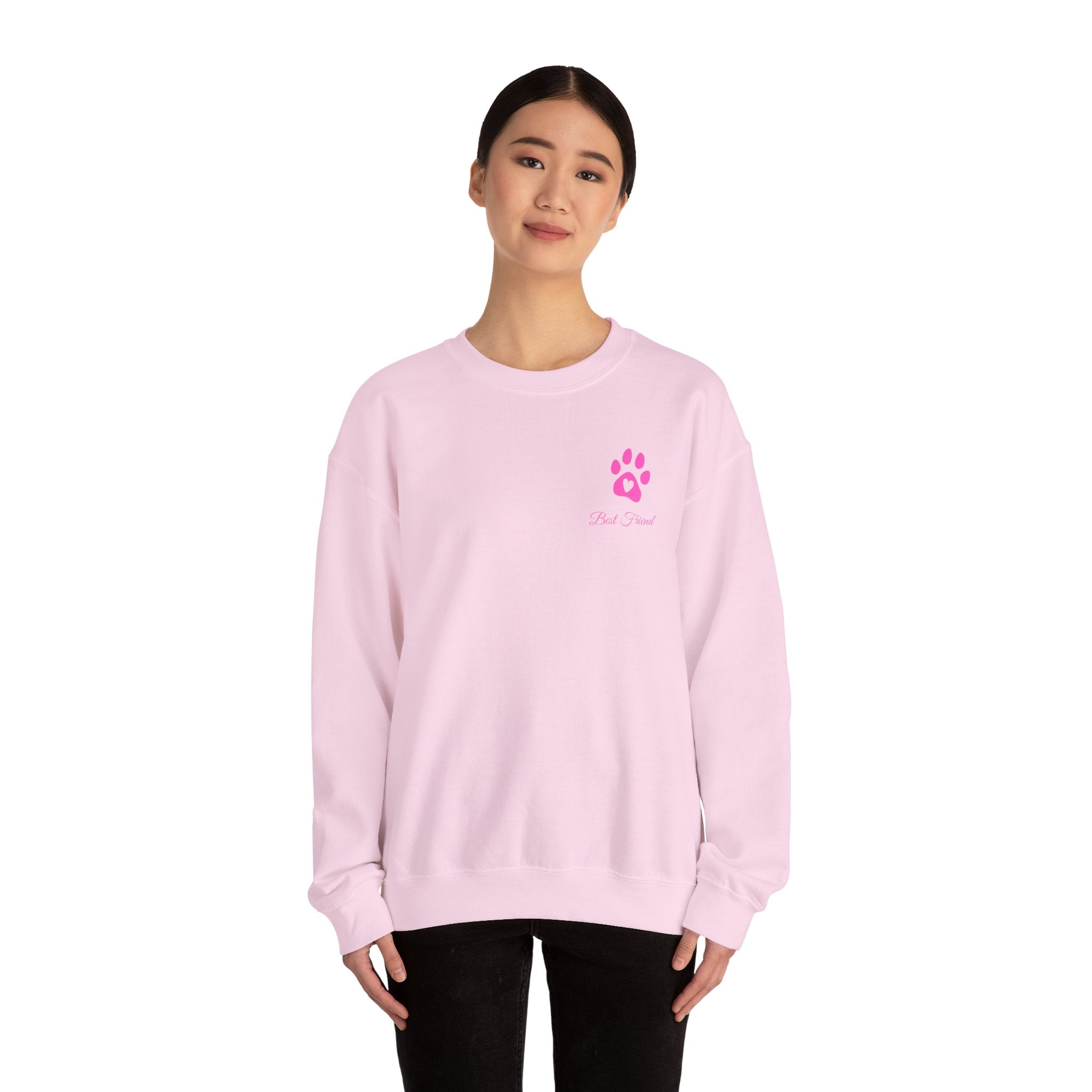 Best Friend Pet Sweatshirt - Unisex Heavy Blend Crewneck