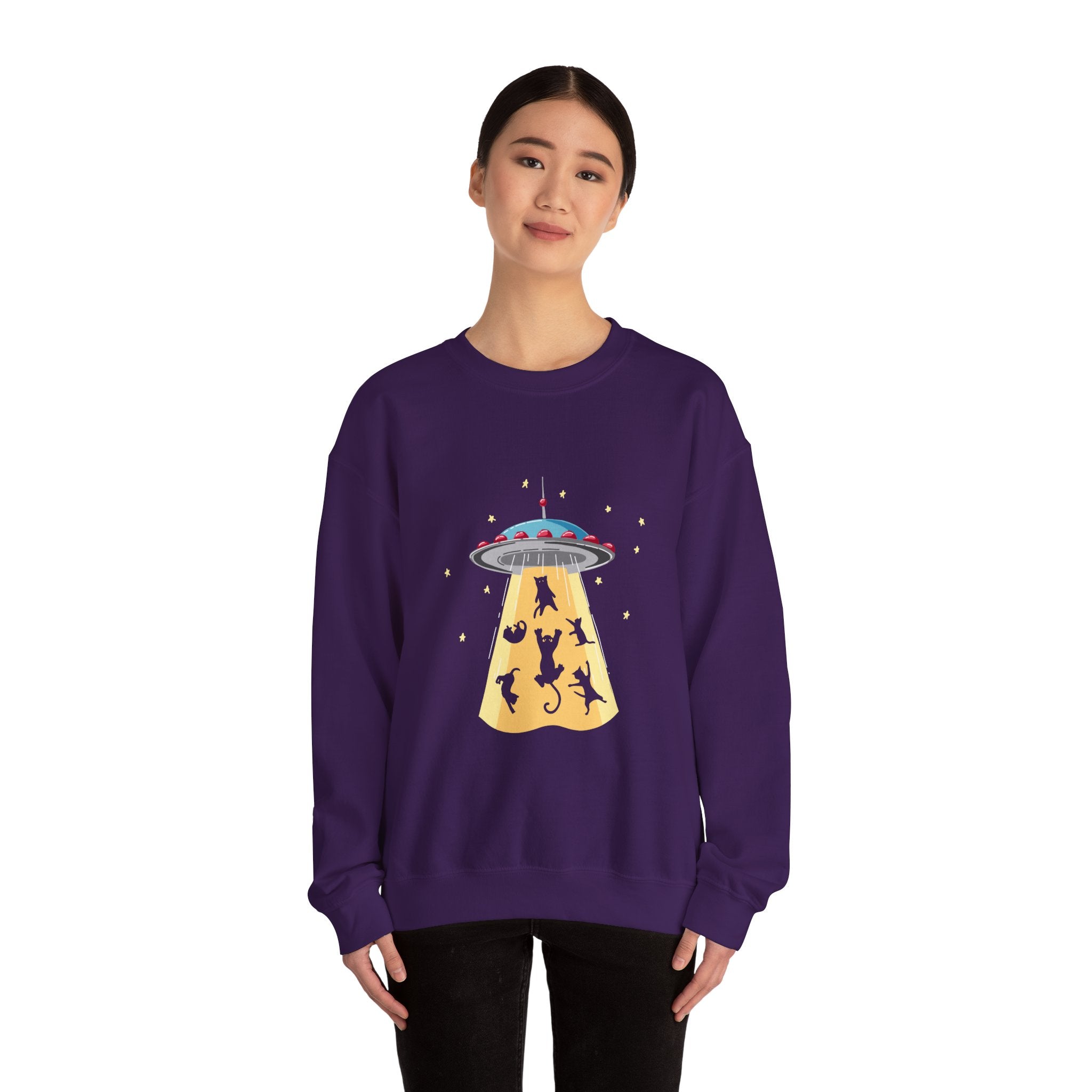 Cat Lover Sweatshirt - Cat Spaceshirt