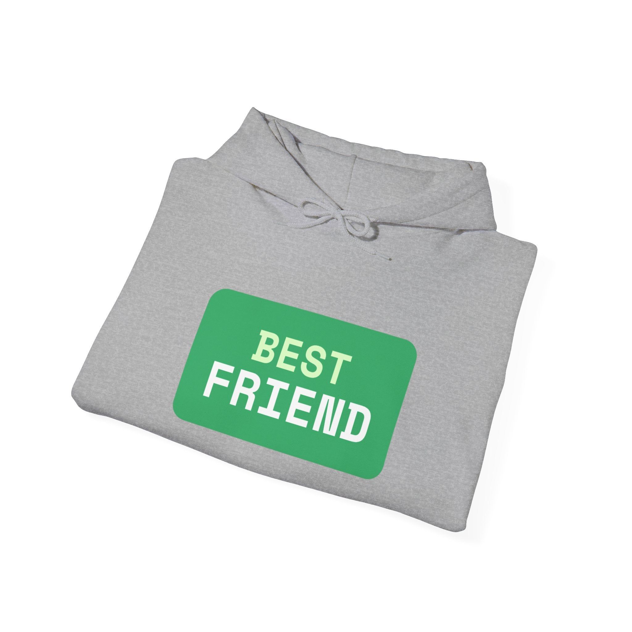 Matching Best Friend Hoodie Set - Black