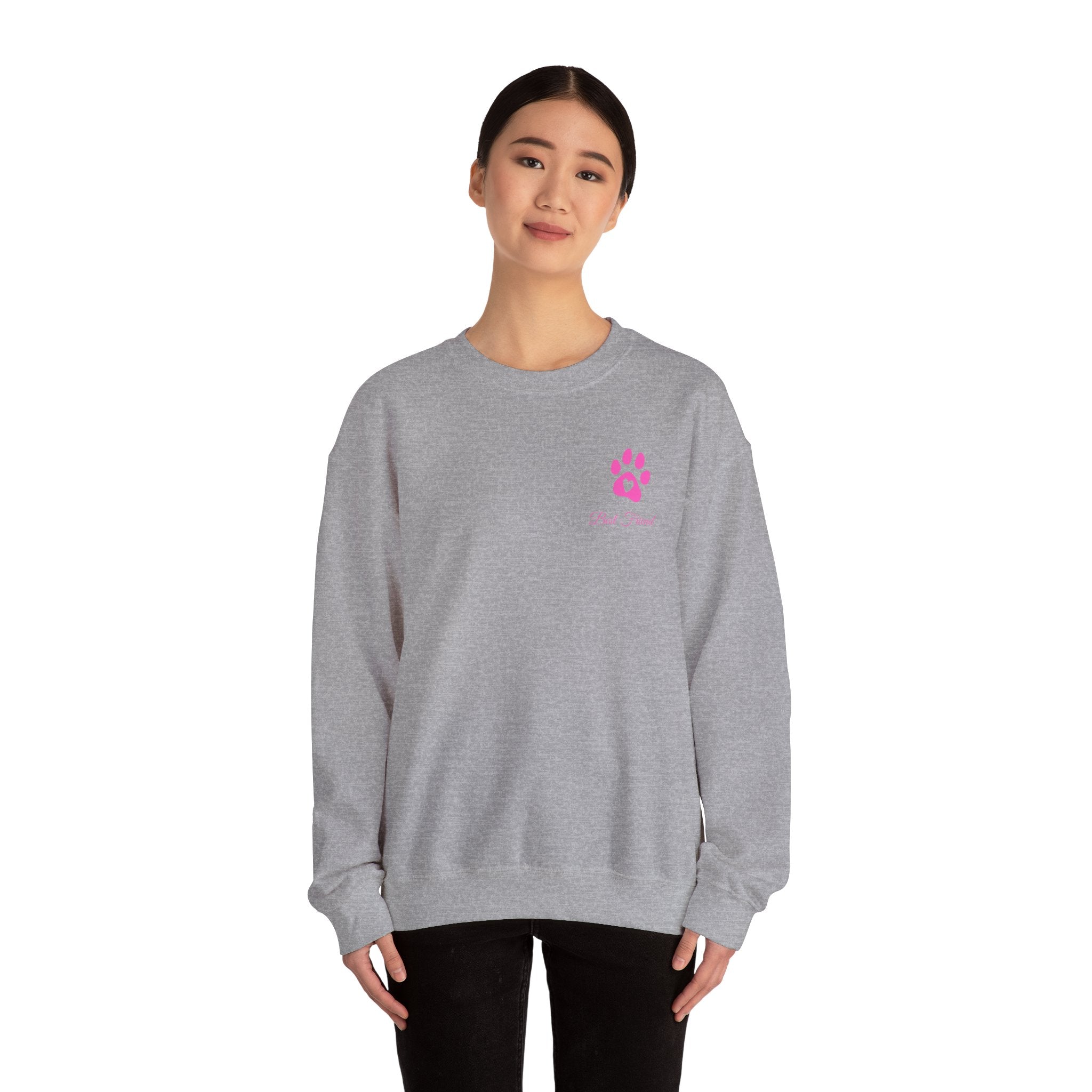 Best Friend Pet Sweatshirt - Unisex Heavy Blend Crewneck
