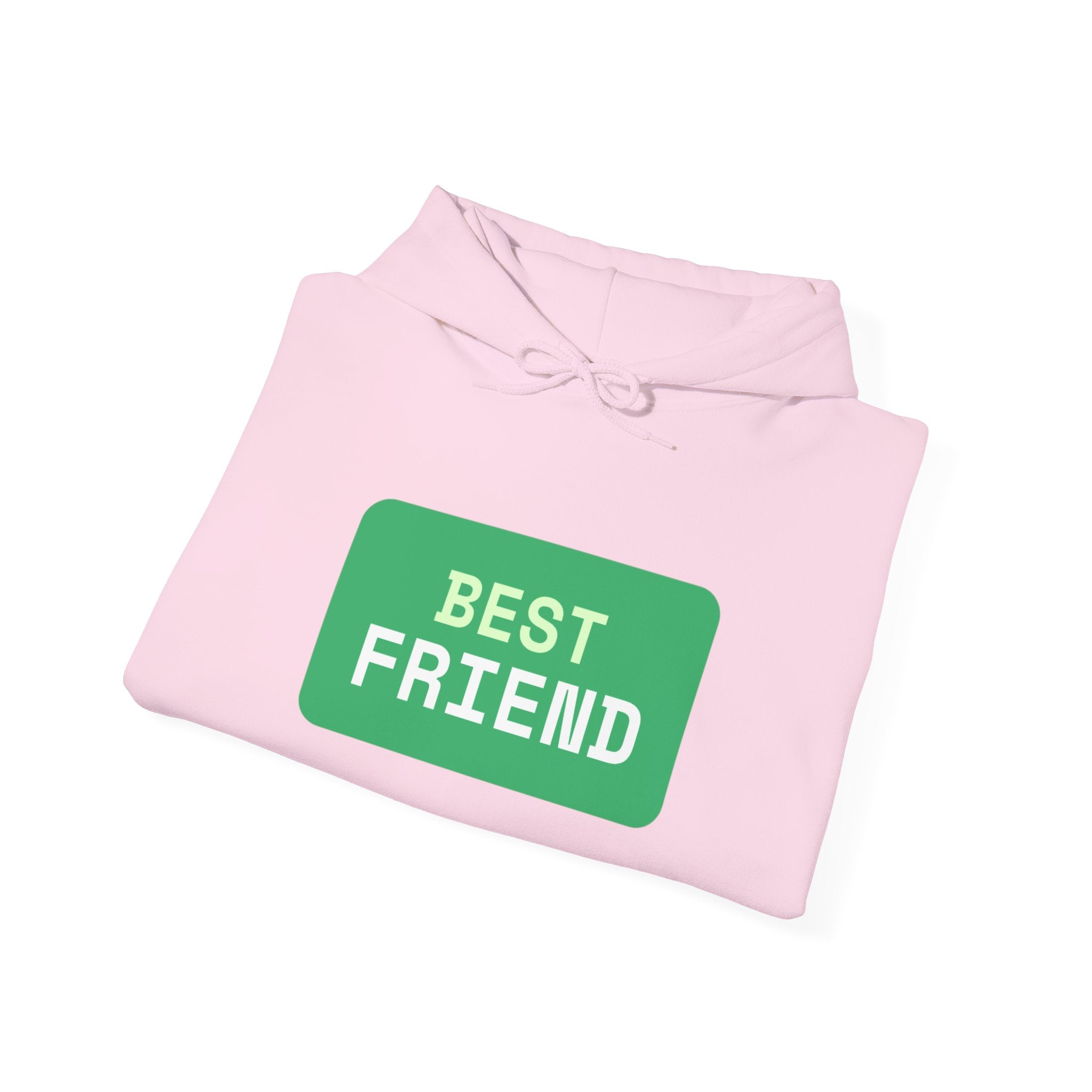 Matching Best Friend Hoodie Set - Black
