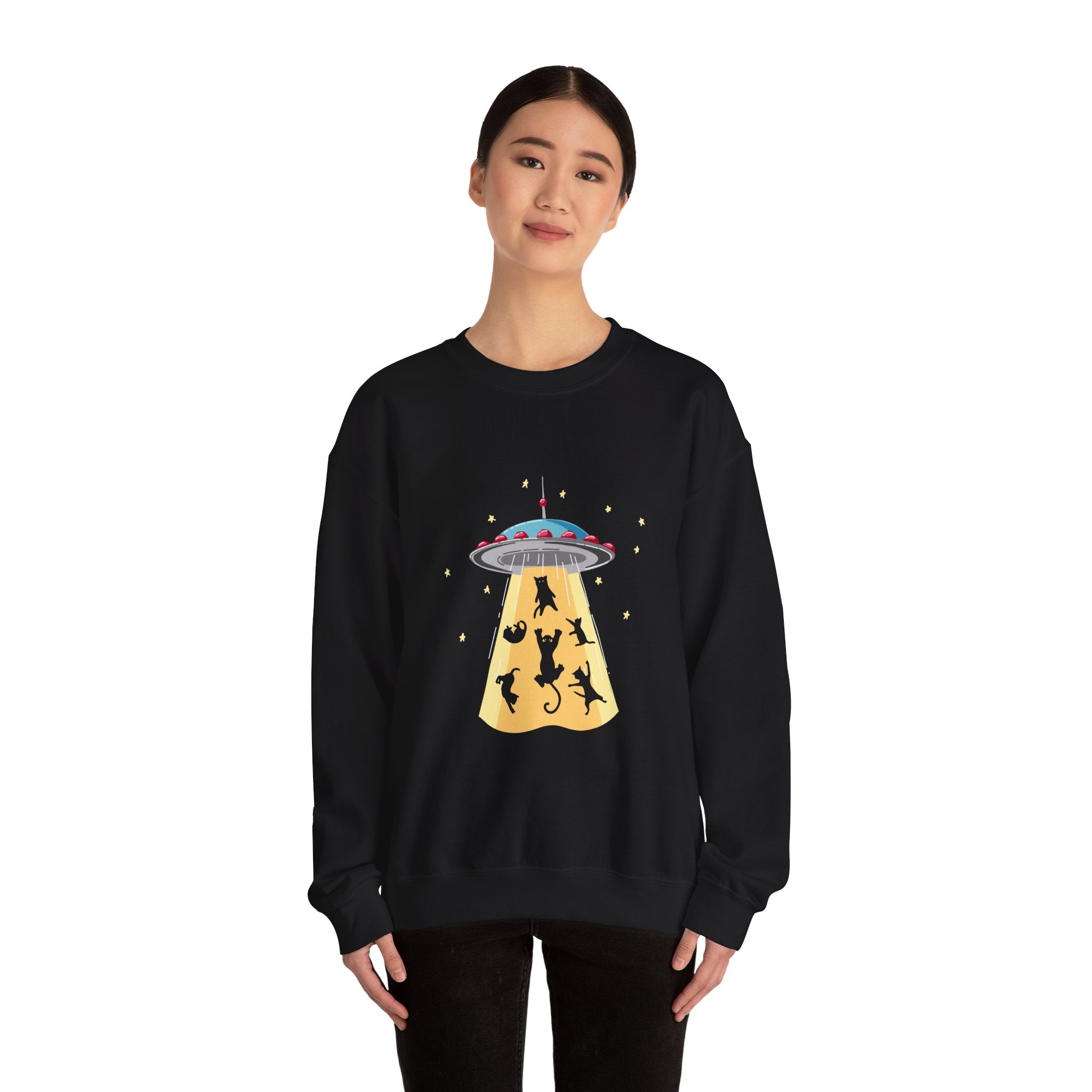 Cat Lover Sweatshirt - Cat Spaceshirt