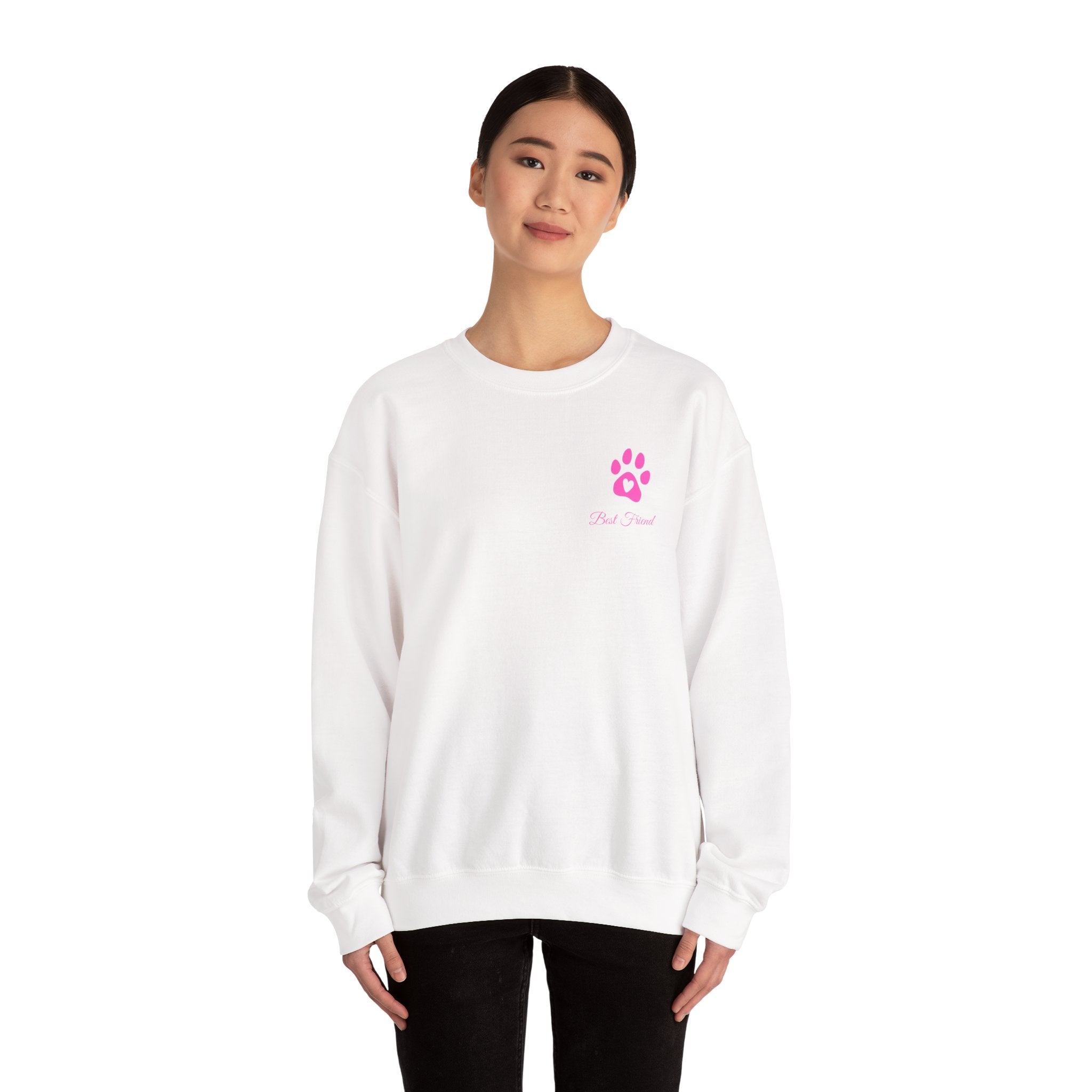 Best Friend Pet Sweatshirt - Unisex Heavy Blend Crewneck