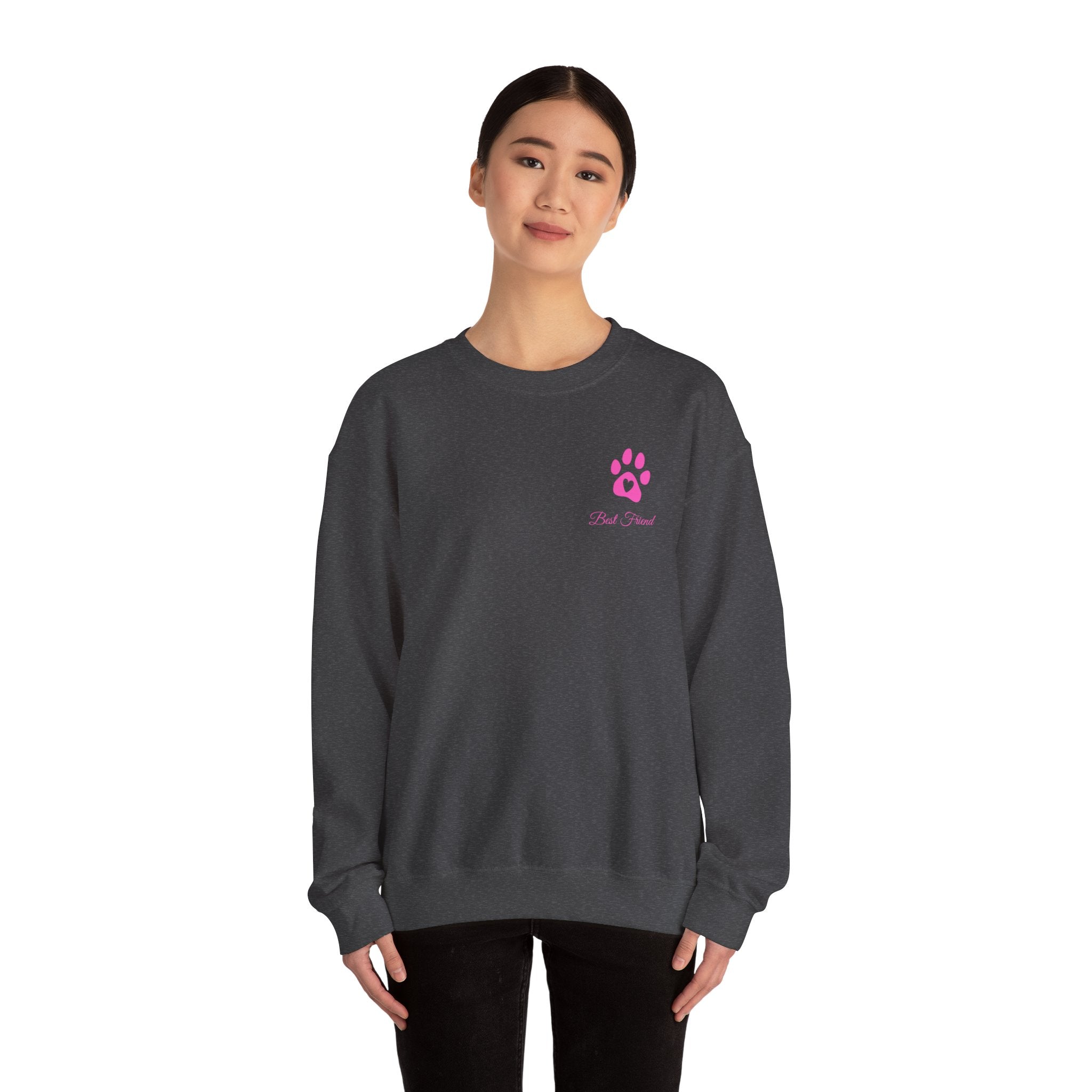 Best Friend Pet Sweatshirt - Unisex Heavy Blend Crewneck