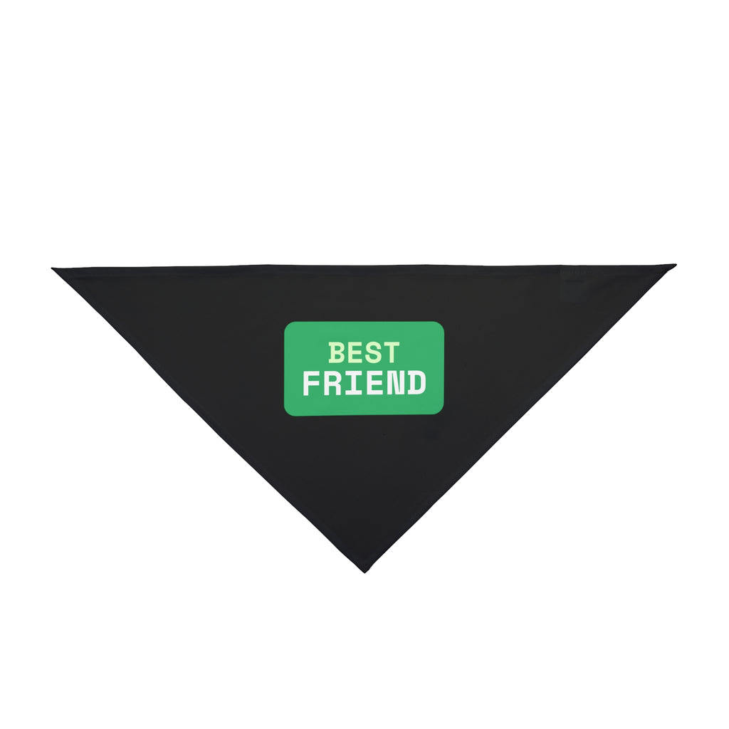 Best Friend Pet Bandana Set - Black