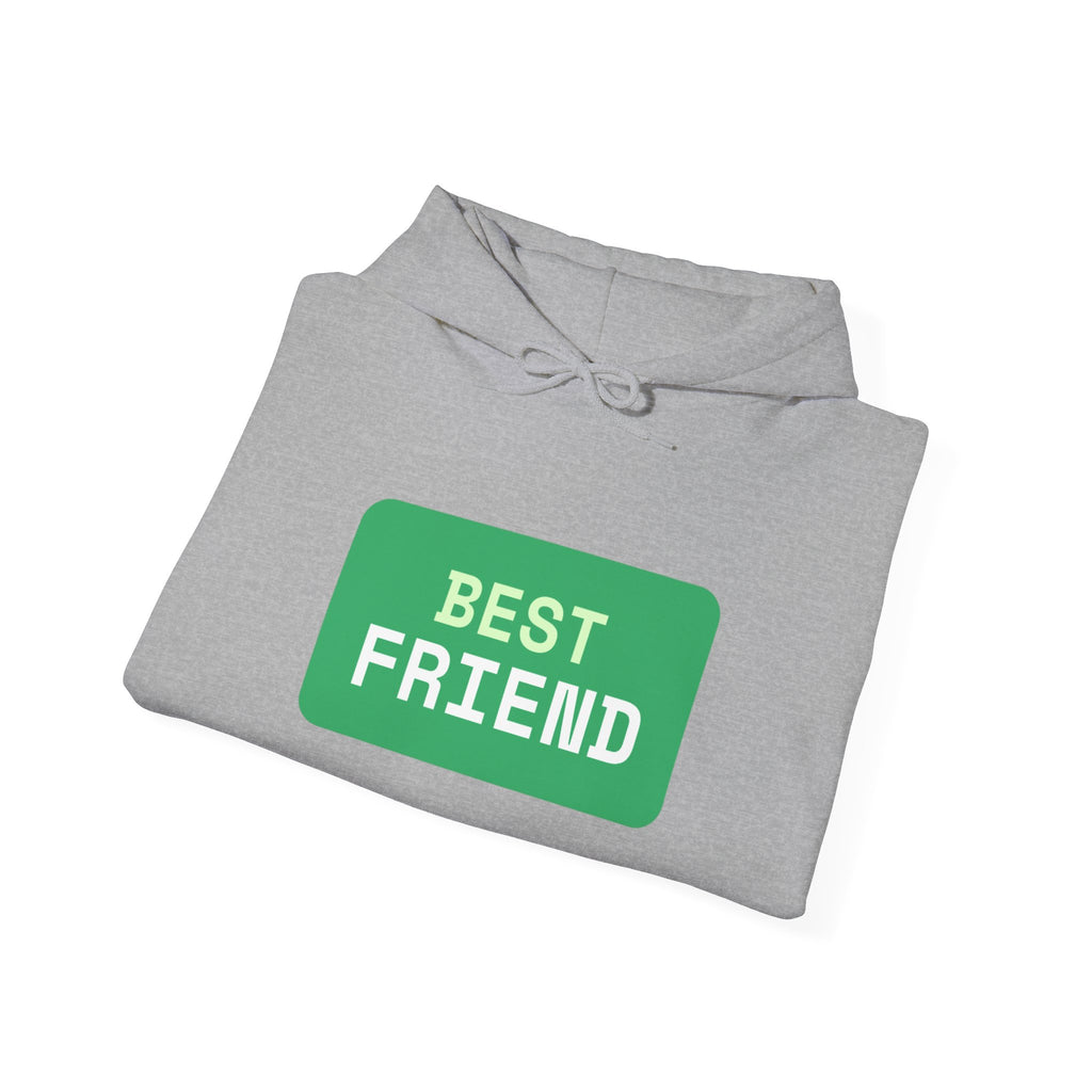 Matching Best Friend Hoodie Set - Black