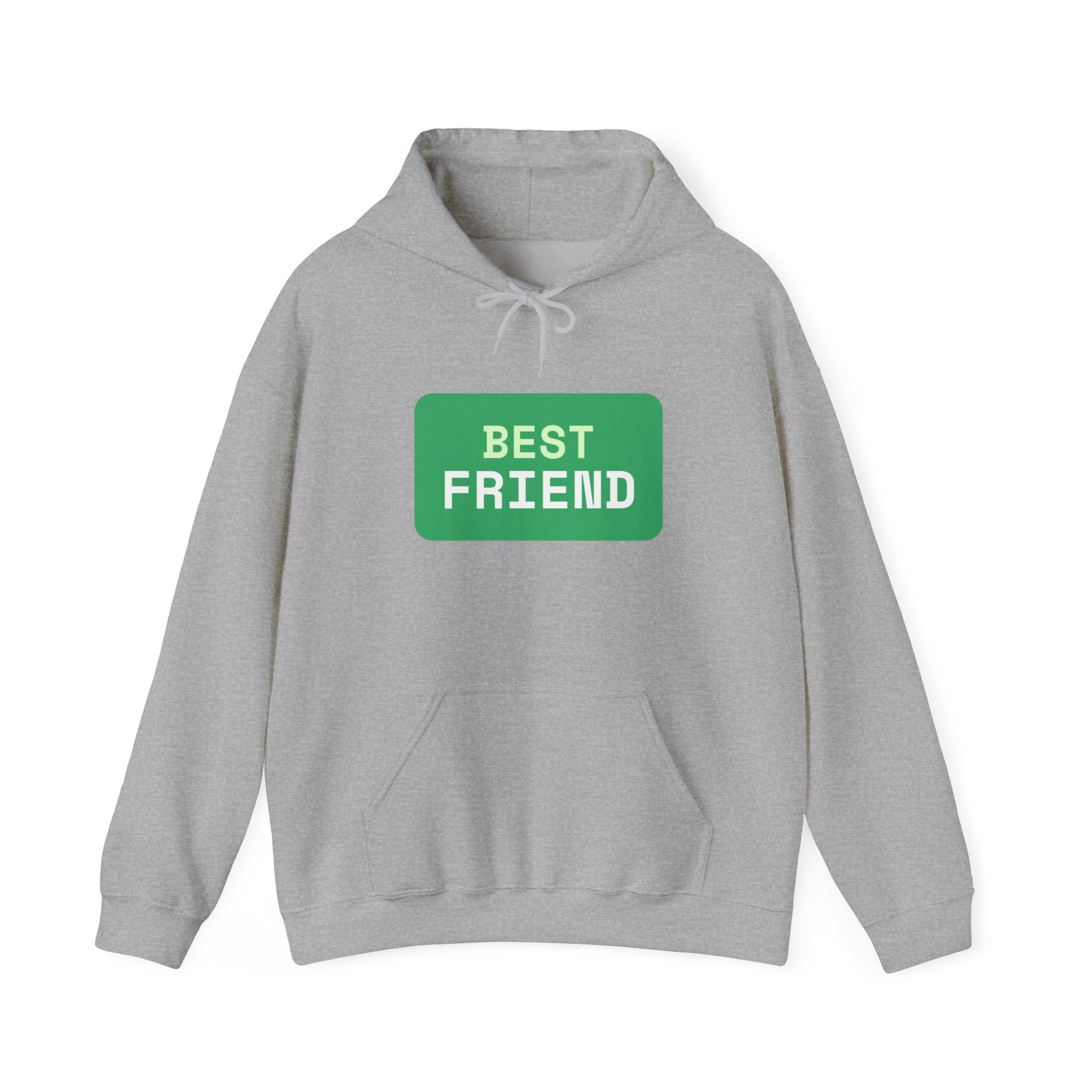 Matching Best Friend Hoodie Set - Black