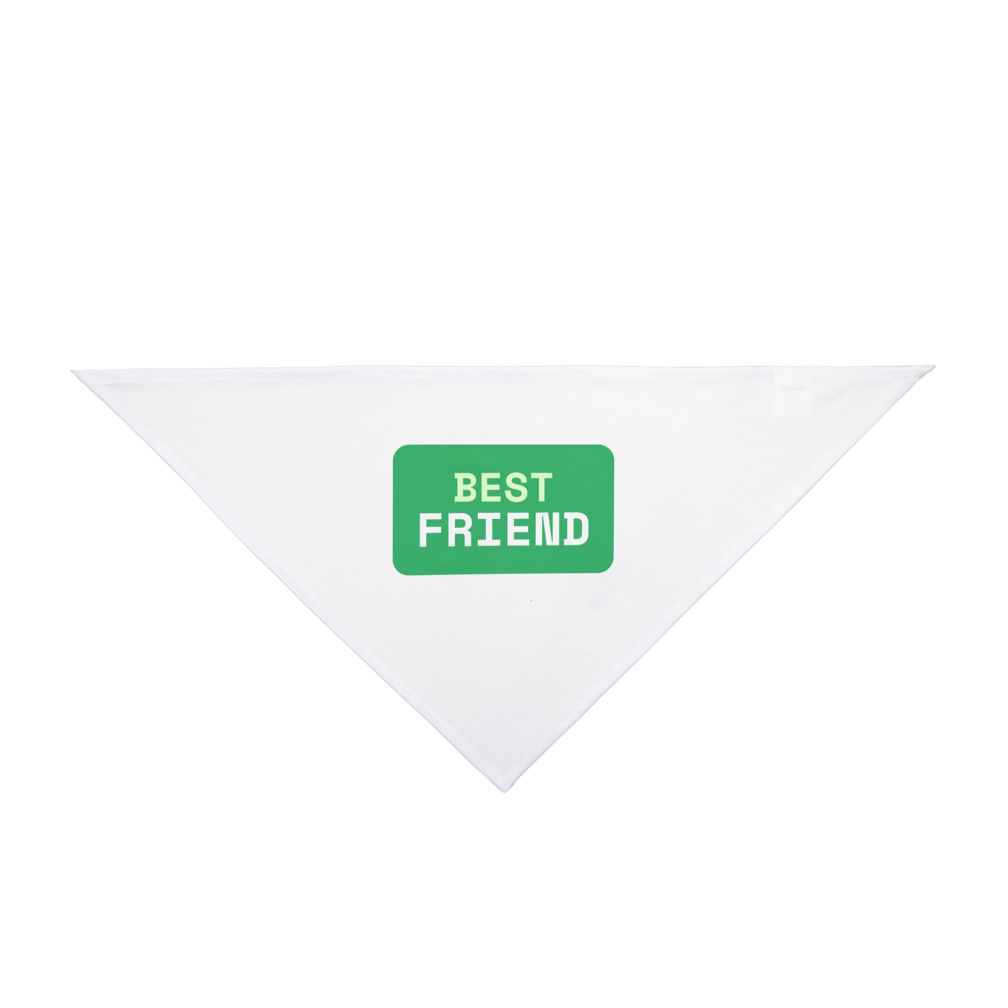 Best Friend Pet Bandana Set - White