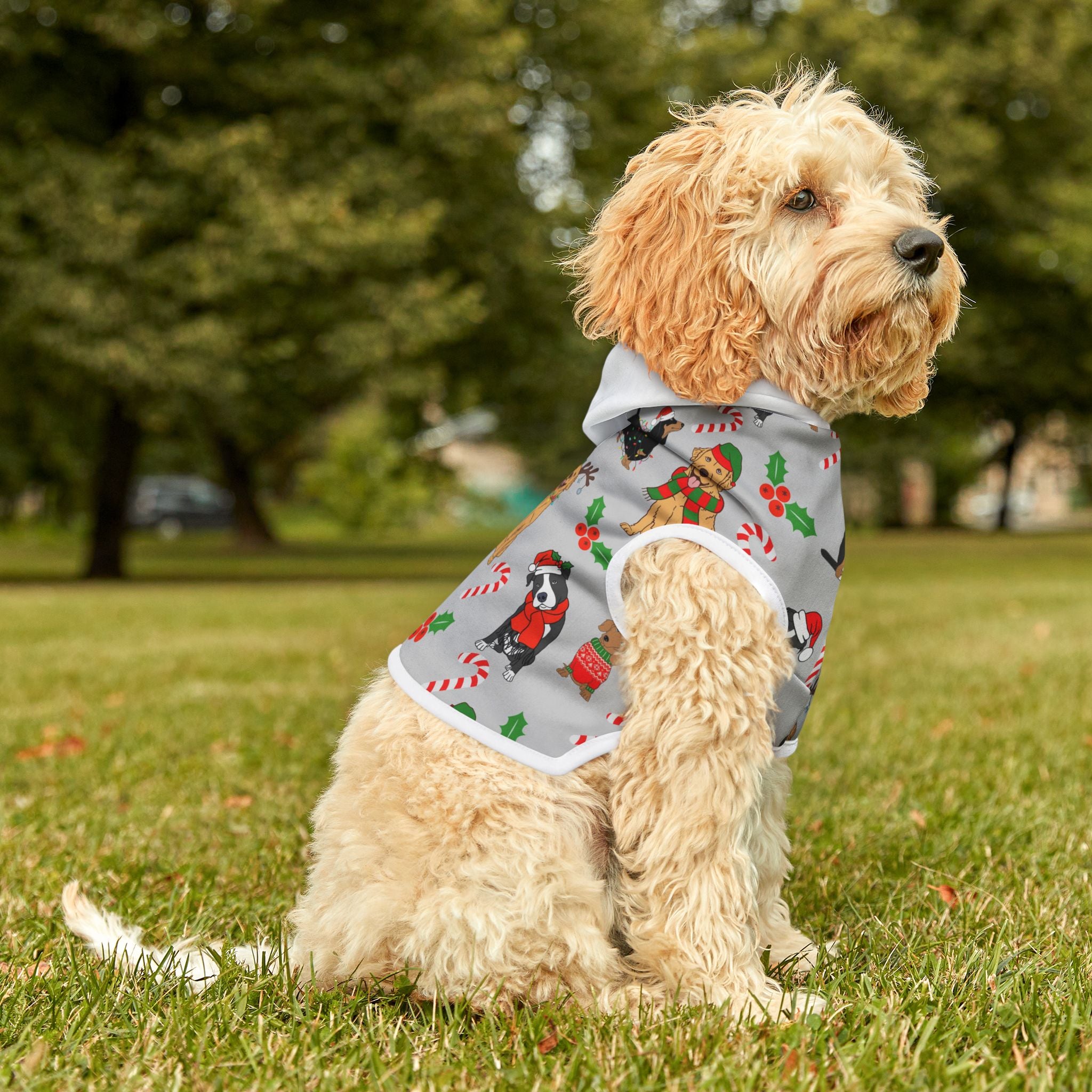 Festive Pet Hoodie - Holiday Pet Apparel for Dogs, Christmas Sweater for Pets, Cute Winter Dog Clothes, Holiday Outfit for Pets, [...]