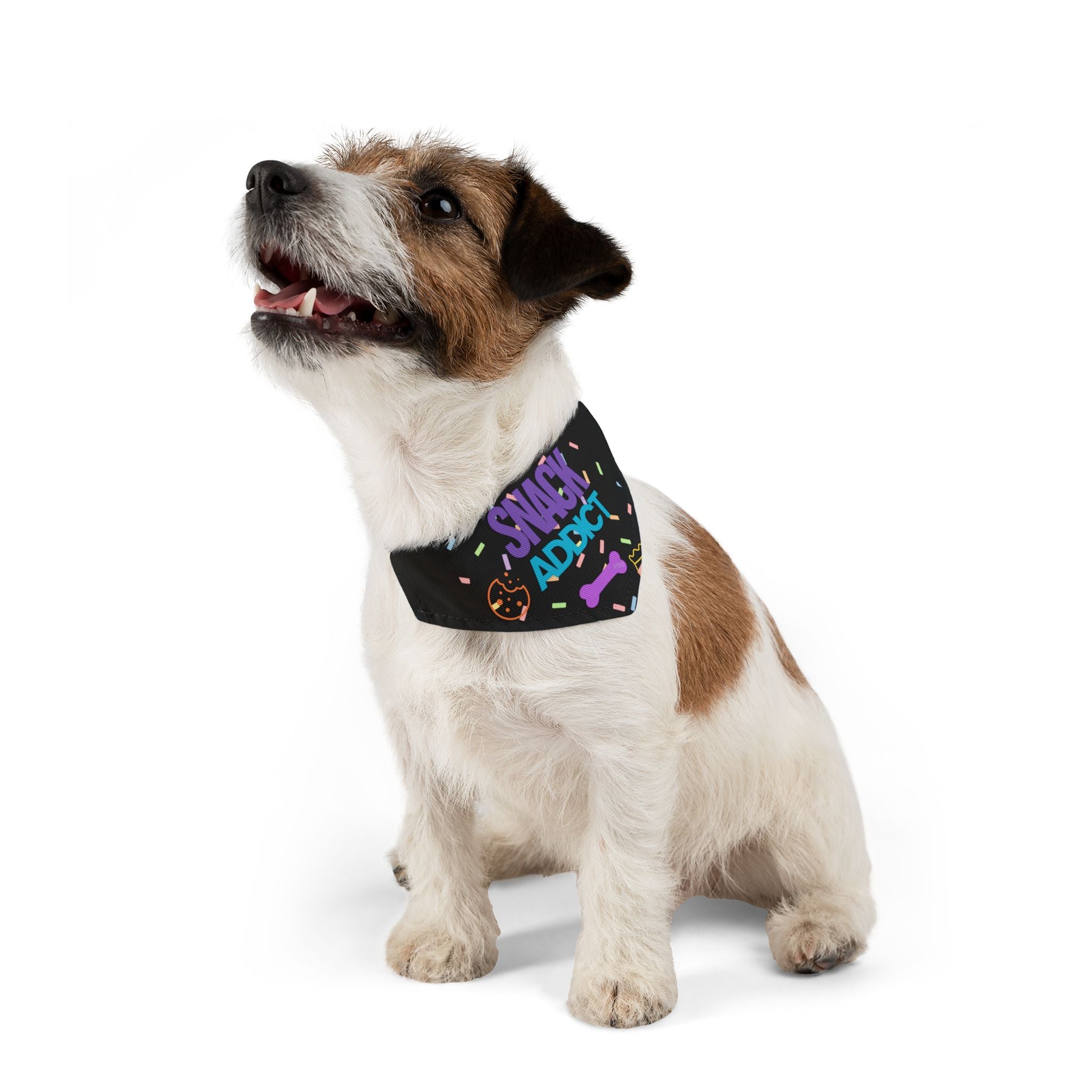 "Snack Addict" Bandana Collar