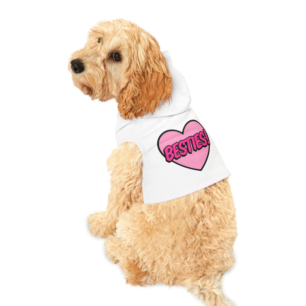 Besties! Pet Hoodie - Cute and Cozy Outfit for Dogs and Cats