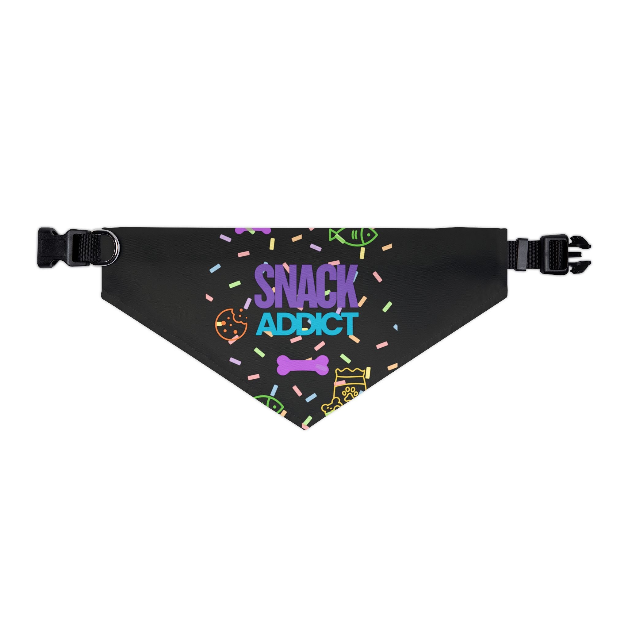 "Snack Addict" Bandana Collar