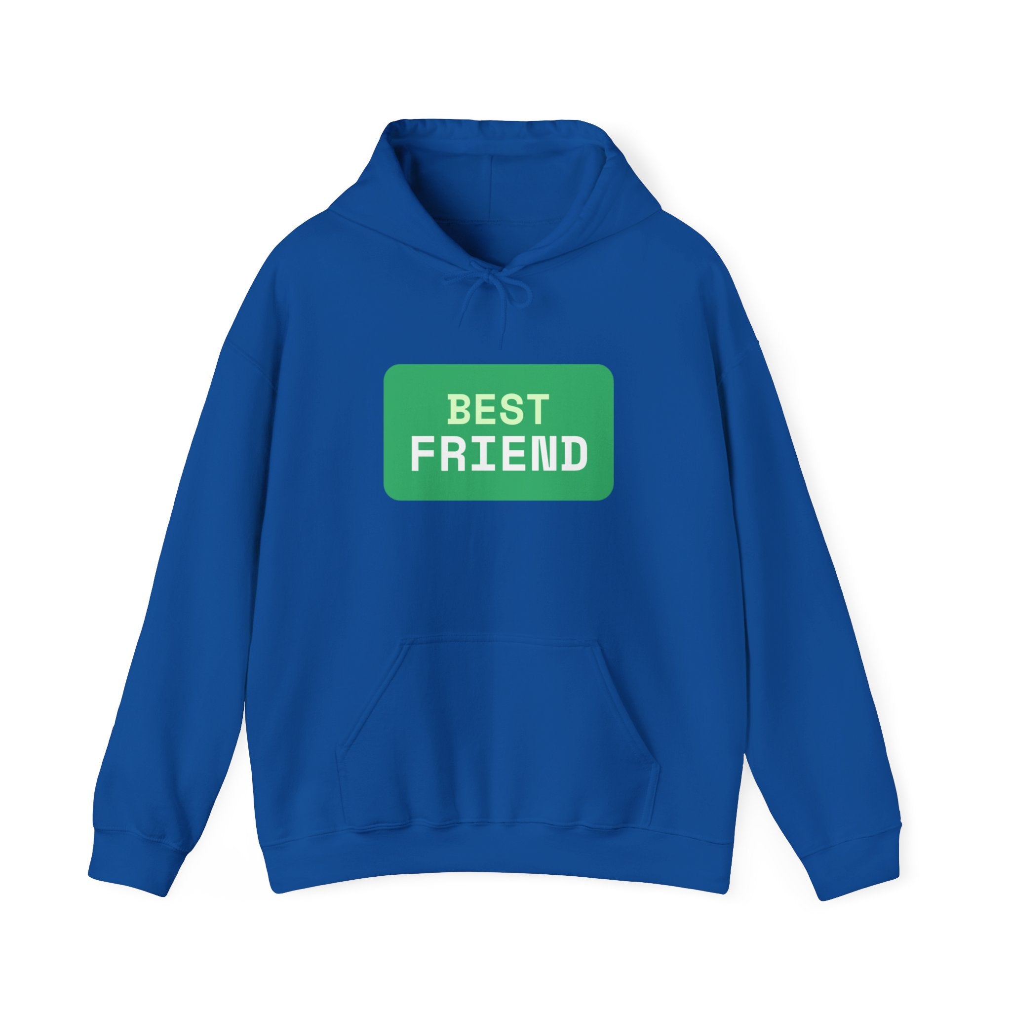 Matching Best Friend Hoodie Set - Black