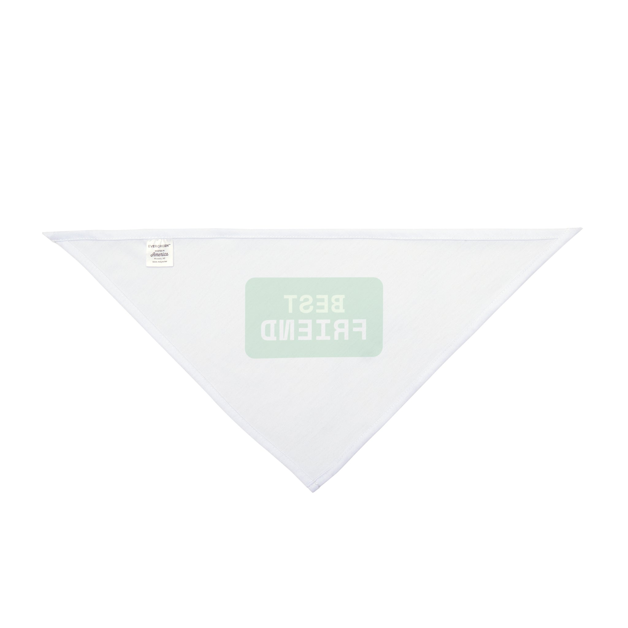 Best Friend Pet Bandana Set - White
