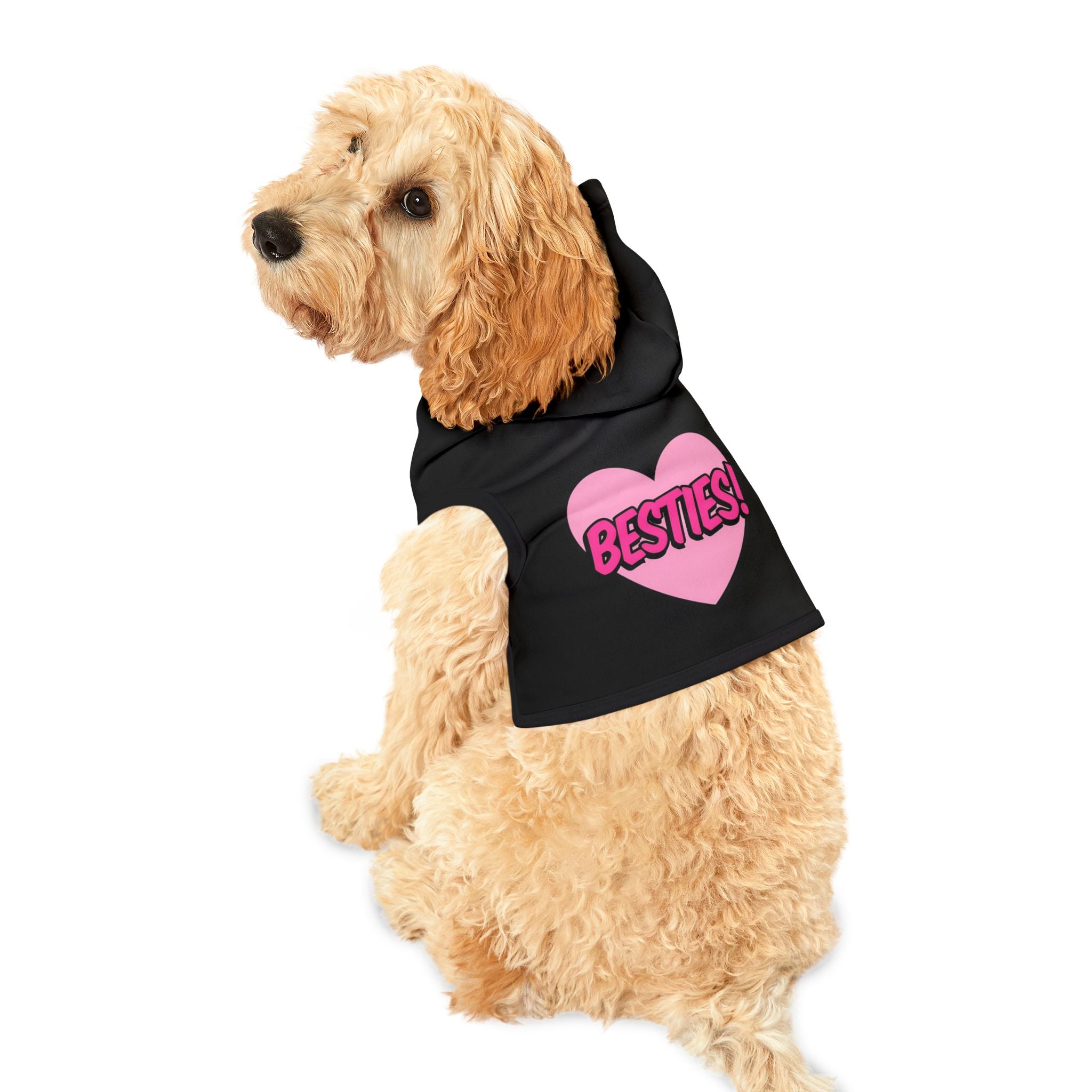 Besties! Pet Hoodie - Cute and Cozy Outfit for Dogs and Cats