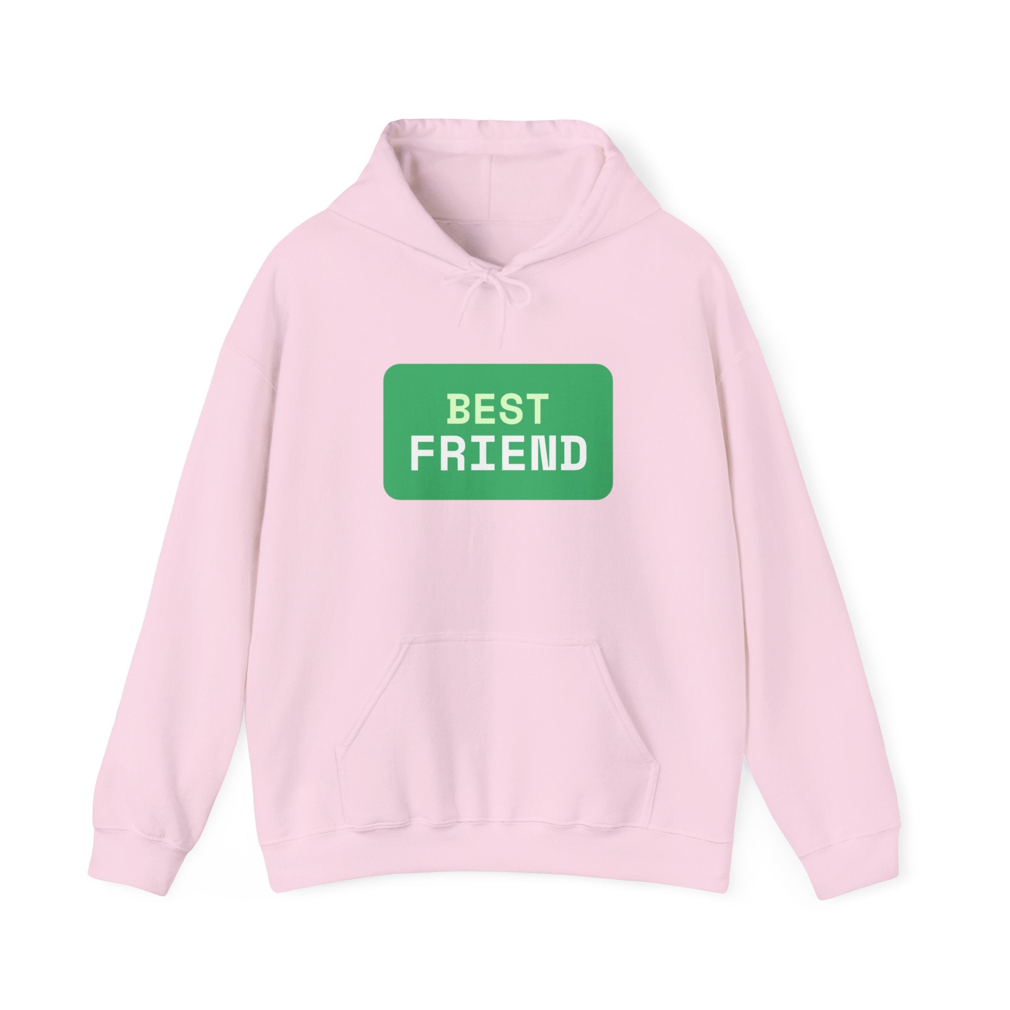 Matching Best Friend Hoodie Set - Black