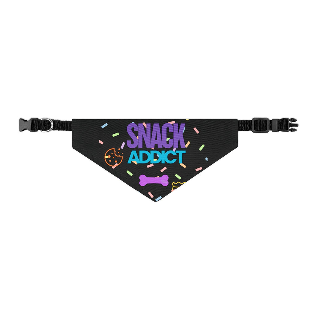 "Snack Addict" Bandana Collar