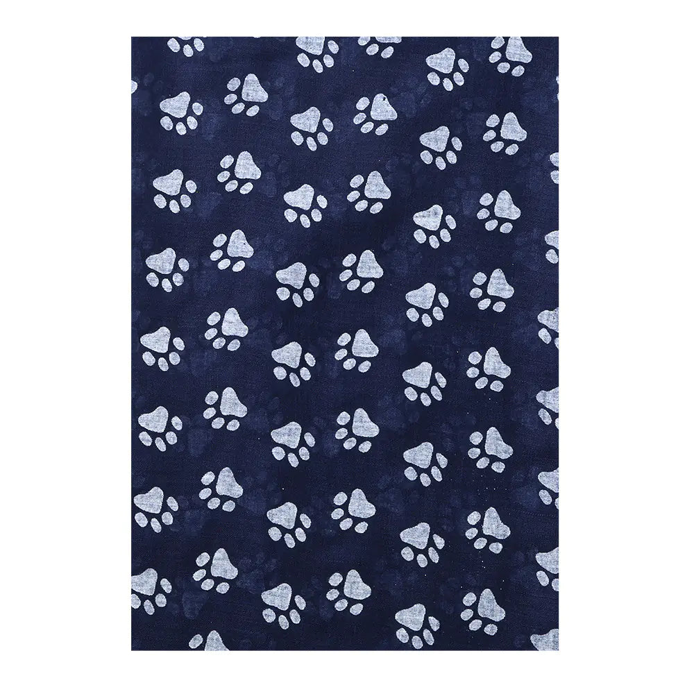 Dog Paw Print Scarf for Women - Sun Protection Shawl